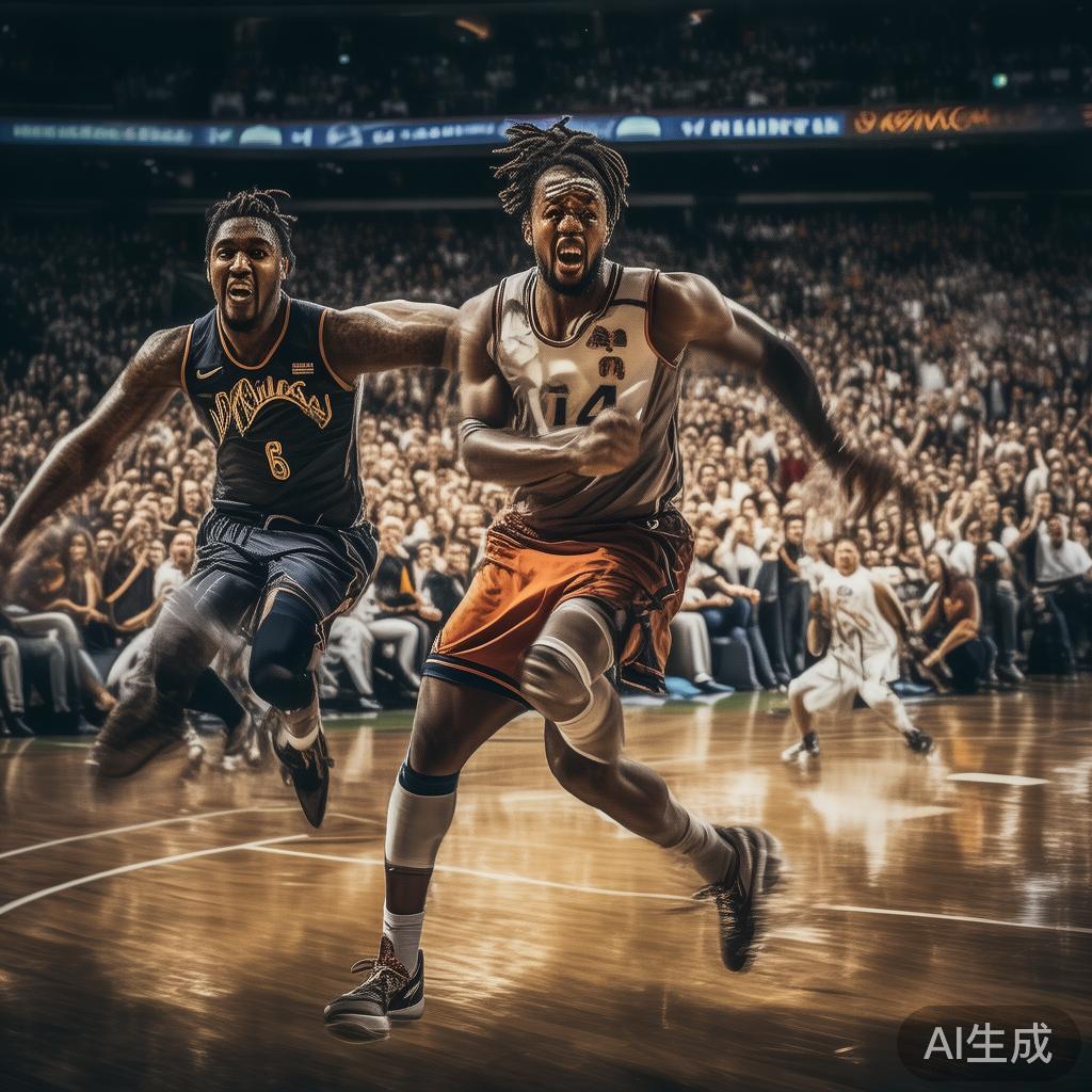 非凡体育精彩瞬间赏析：打篮球的激烈与激情