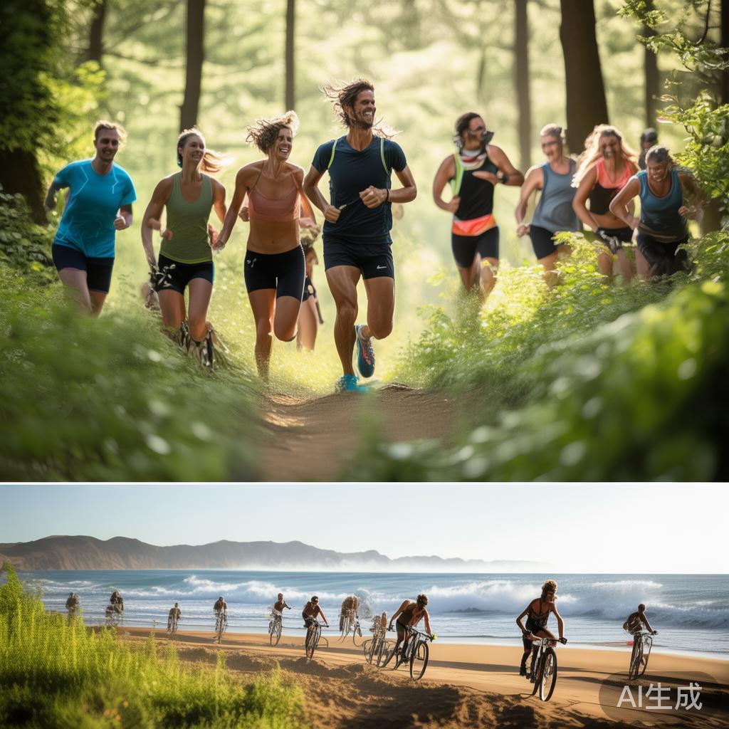 生态与健康结合的特色运动
一些以自然环境为背景的